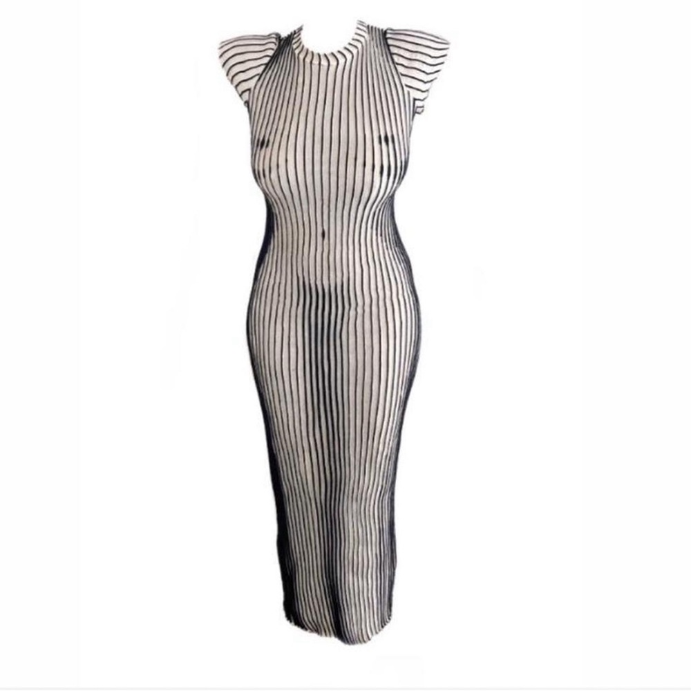 Jean Paul Gaultier trompe l'oil  dress